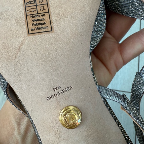 Veronica Beard Silver and Black Heels - Picture 7 of 7